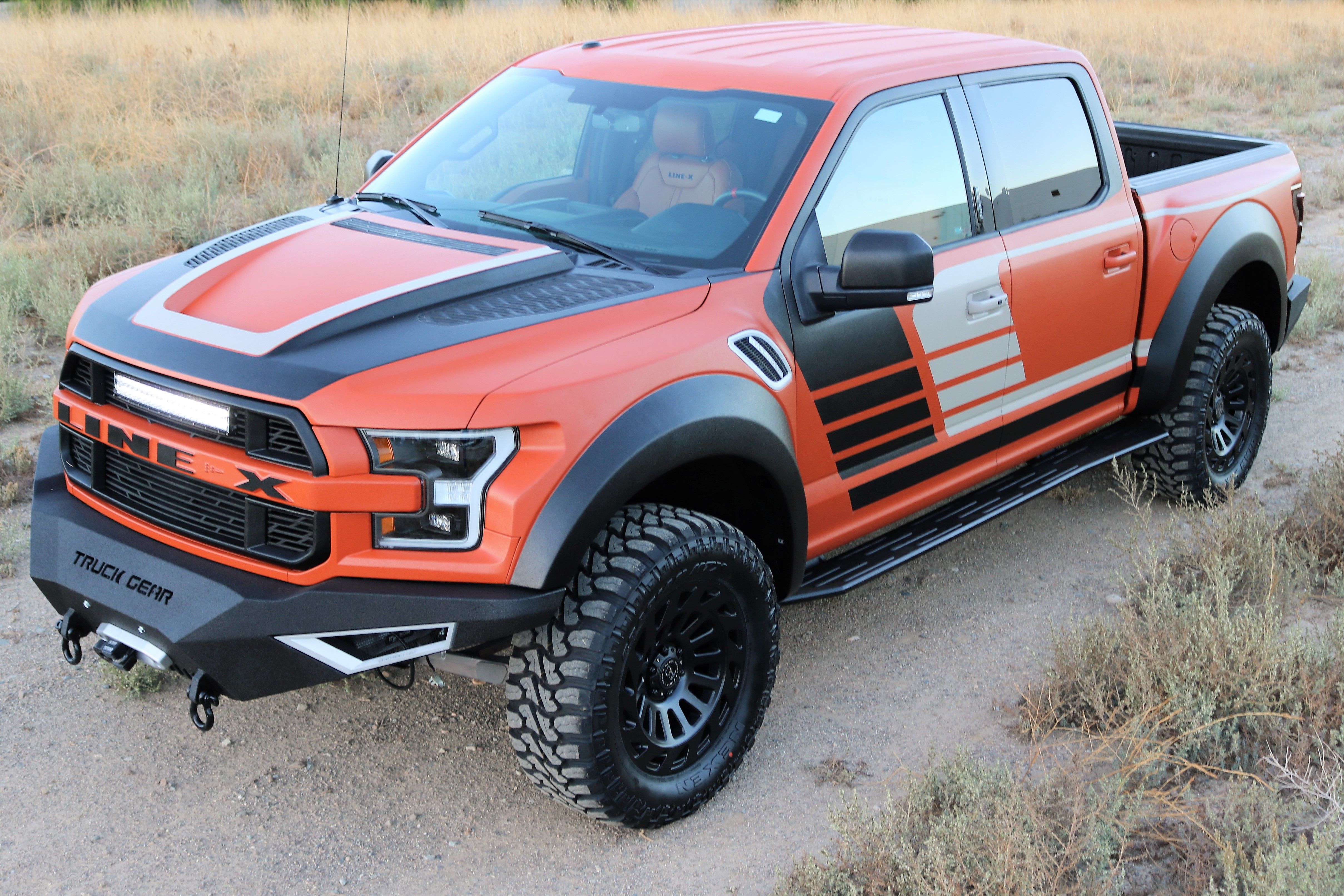 Meet the LINEX Widebody Raptor® Dramatic Exterior Finish Meet the LINEX Widebody Raptor® Dramatic Exterior Finish