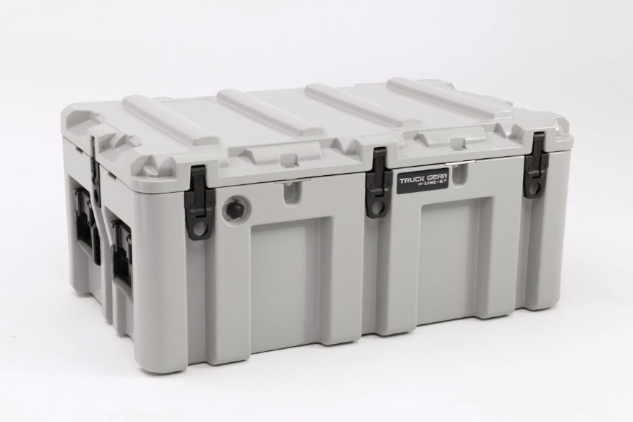 Line X Storage Container Box LINE-X Expedition Storage Case | Heavy-Duty and Watertight