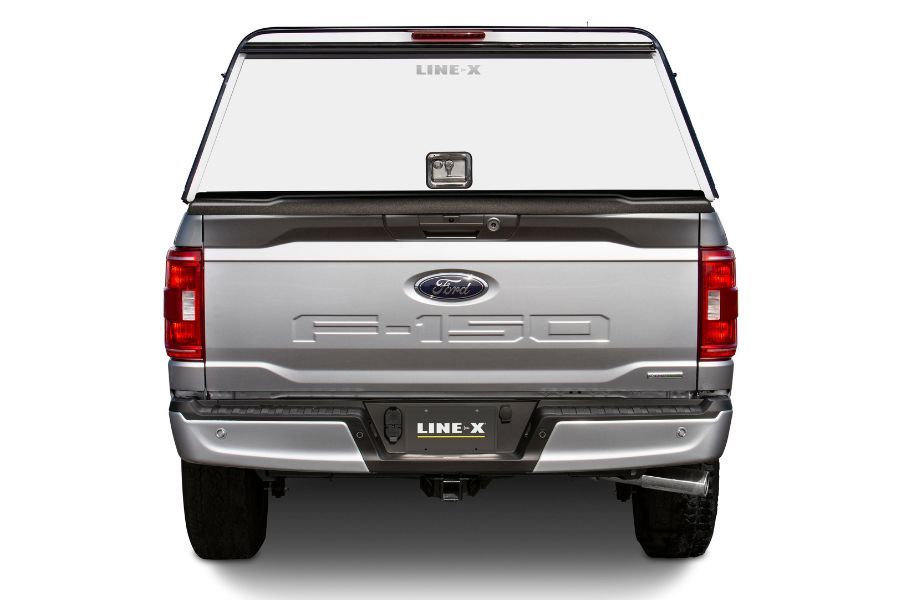 Linex Coated Topper Aluminum Commercial Truck Topper, Caps, & Shells | LINE-X