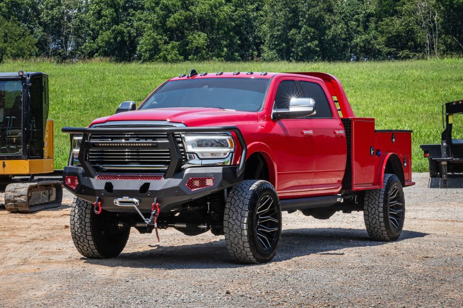 Linex Rear Step Bumper Heavy Duty Bumpers and Winches | LINE-X