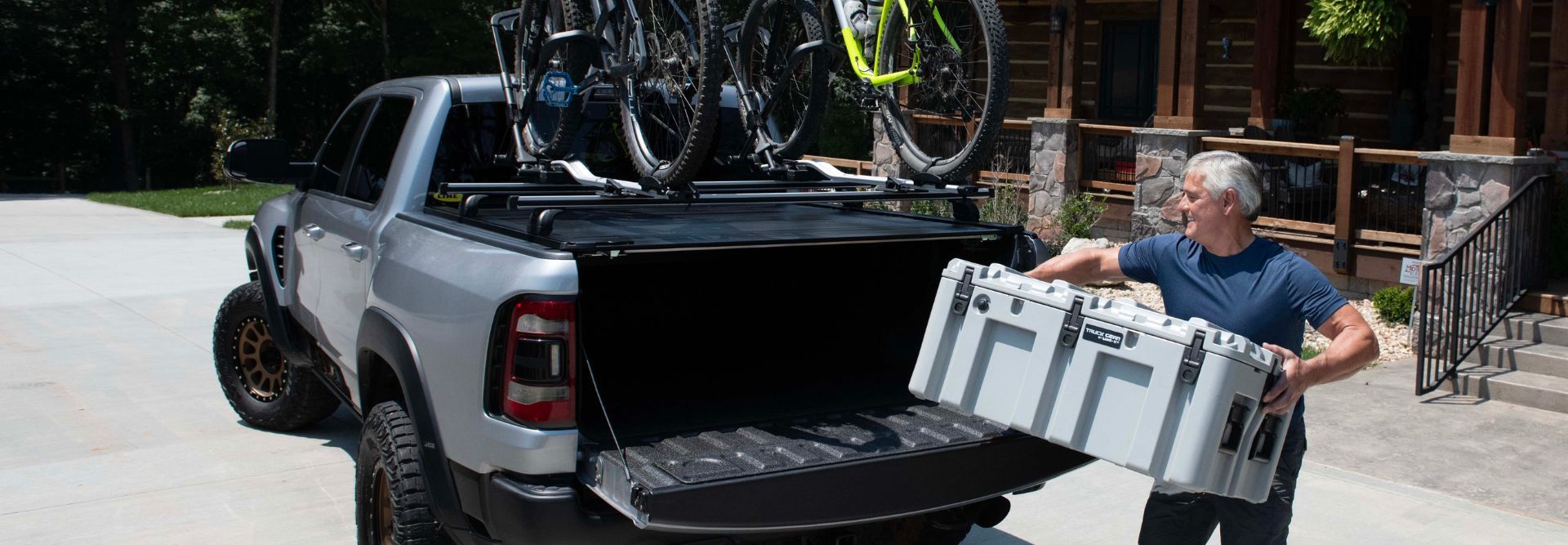 Line X Storage Container Box LINE-X Expedition Storage Case | Heavy-Duty and Watertight