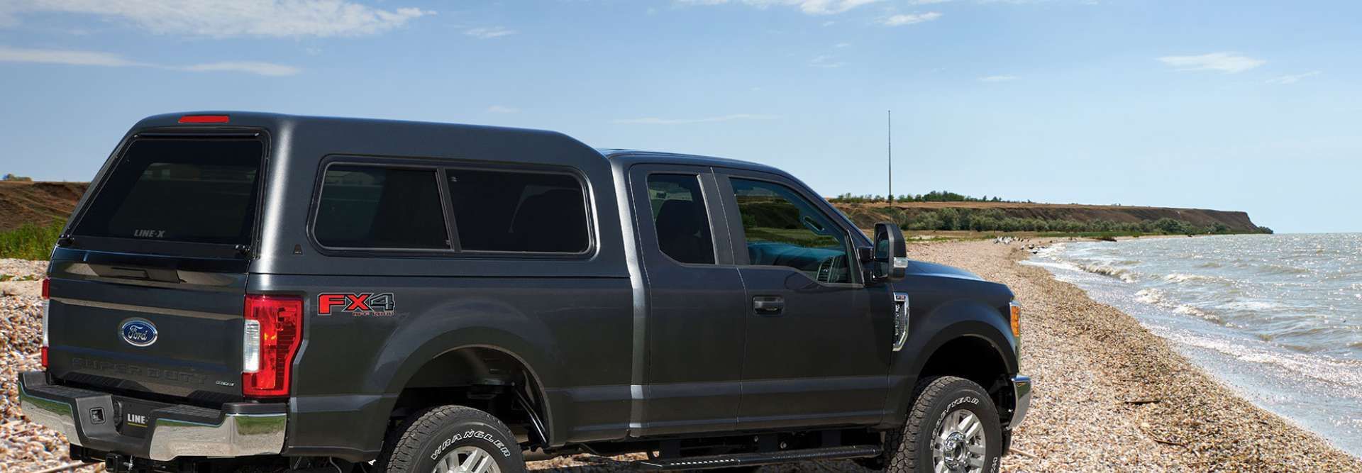Linex Coated Topper High Sport Truck Toppers, Caps, & Shells | LINE-X