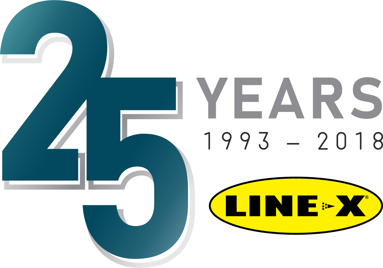 Line X 25th Anniversary Logo Full Color