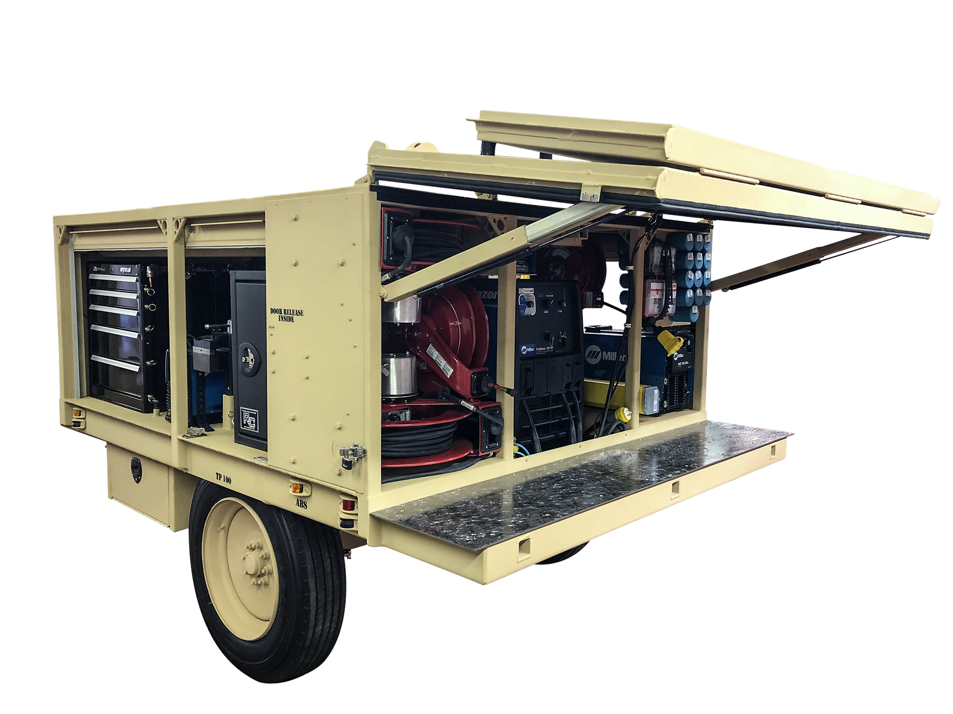 Battlefield Ready: LINE-X Polyurea Coating Protects Military Mobile Welding  Trailer