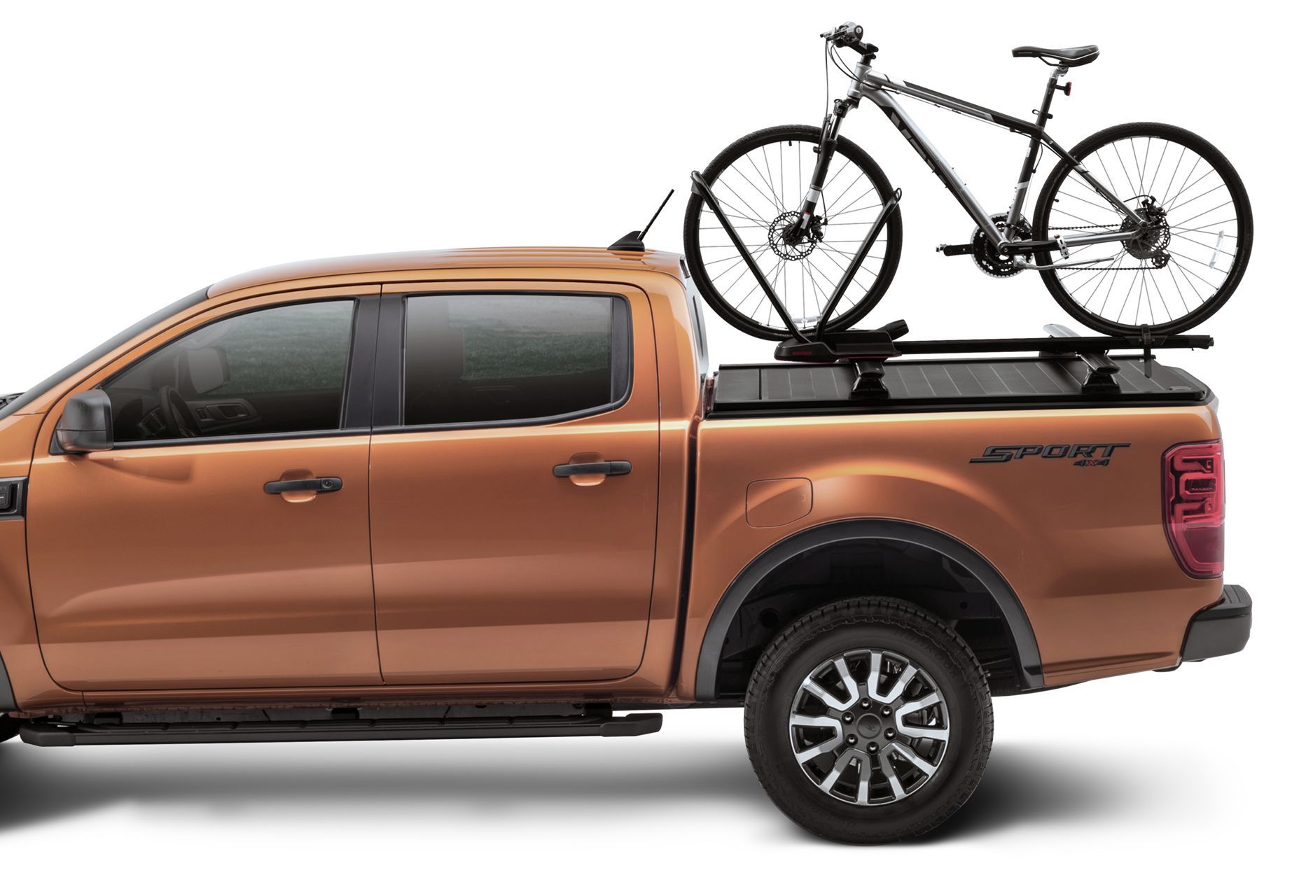 Truck bed cover best sale for bikes